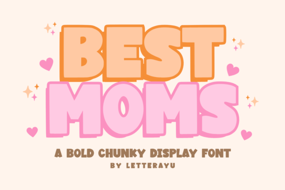 Best Mom Font: The Bubbly Typeface for Cheerful Designs