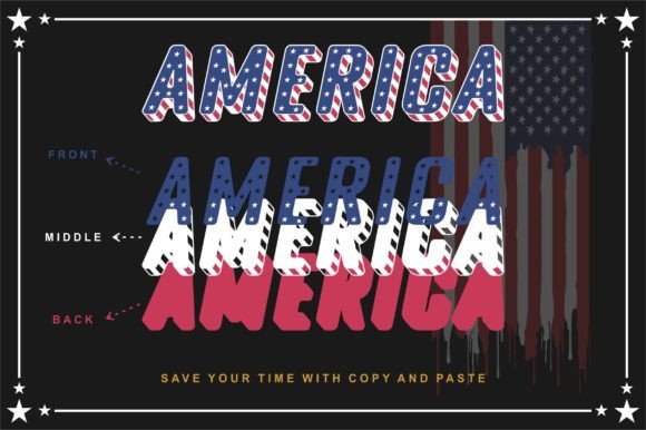 Freedom Usa: A Patriotic Display Font for Impactful Design