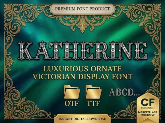 Katherine: A Bold Typeface for Impactful Design