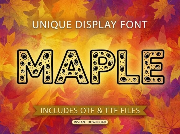 Maple: Infusing Organic Mystery into Modern Graphic Design