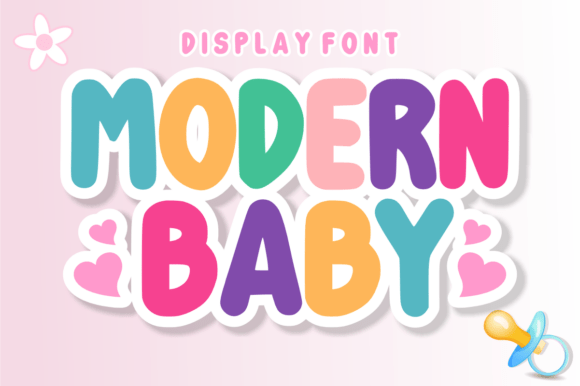 Modern Baby: A Playful Typeface for Contemporary Design
