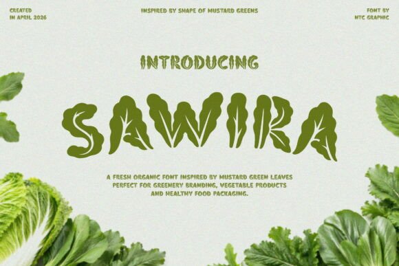 Sawira: Organic Typography for Authentic Branding